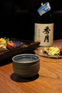 お酒と焼き物と食事